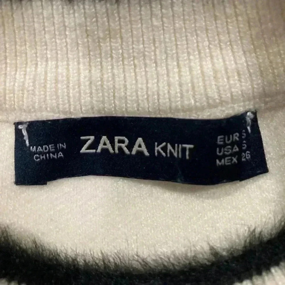 Zara knit thick top in size small - Picture 6 of 6